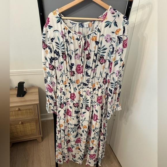 Old Navy flower dress size Medium - Picture 1 of 7